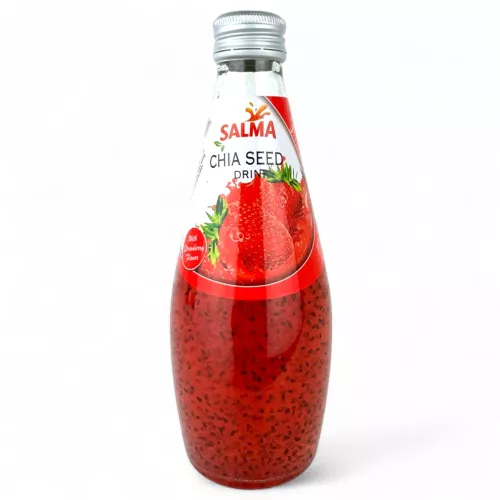 Salma Chia Seed Drink Strawberry 24x290ml