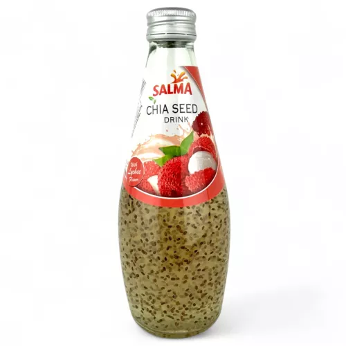 Salma Chia Seed Drink Lychee 24x290ml