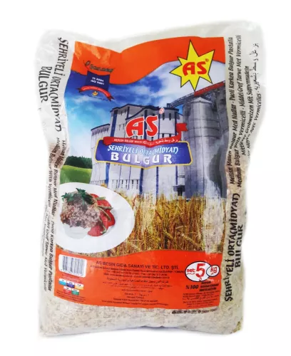 As Bulgur Medium With Vermicelli  4x5kg