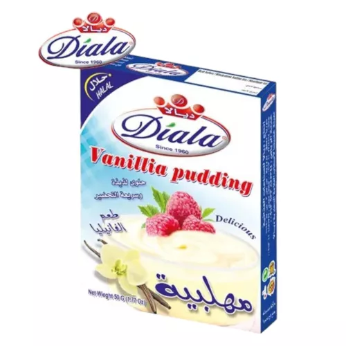 15x Diala Vanilla Pudding 15x50g