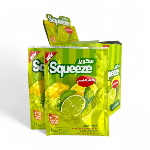 Squeeze Lemon & Mint 6x12pcs