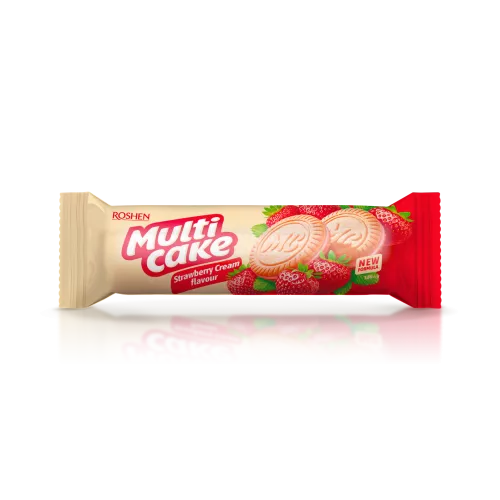 Roshen Multicake Strawberry 28x180g