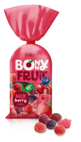 Roshen Bonny Fruit Berry Mix 18x200g
