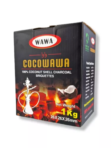 Cocowawa Houtskool 15x1kg