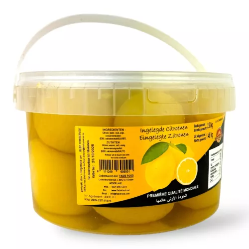 1x Bled Pickled Lemons 2.5kg